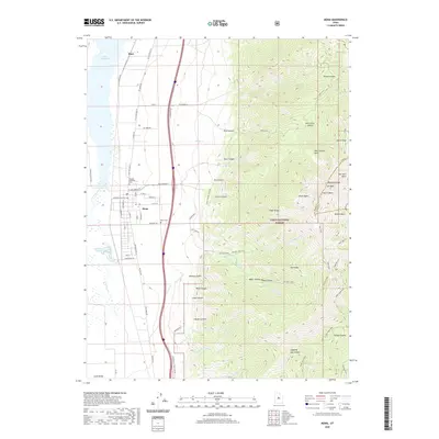 2020 Map of Mona, 2020 Print
