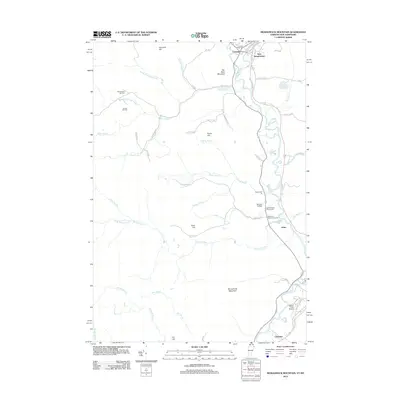 2012 Map of Monadnock Mountain, 2012 Print