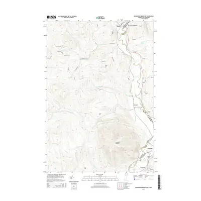2015 Map of Monadnock Mountain, 2015 Print