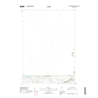 2018 Map of Monadnock Mountain OE N, 2018 Print
