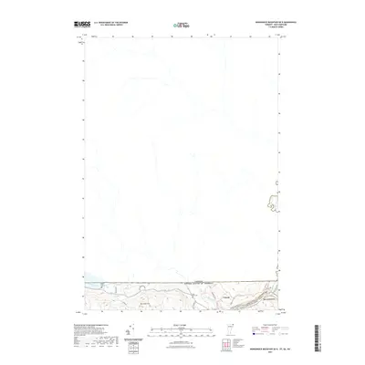 2021 Map of Monadnock Mountain OE N, 2021 Print