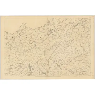 1835 Map of Monaghan - Sheet 12, 1837 Print