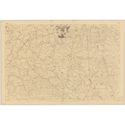 1835 Map of Monaghan - Sheet 13, 1837 Print