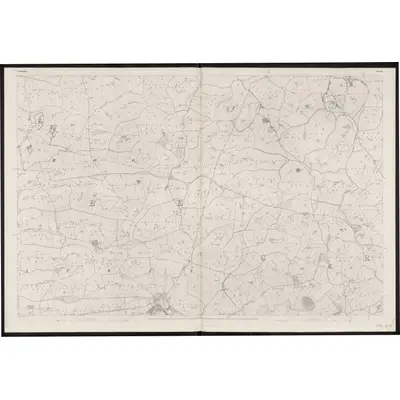1835 Map of Monaghan - Sheet 18, 1862 Print