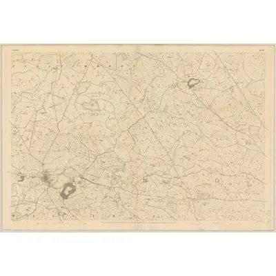 1835 Map of Monaghan - Sheet 19, 1837 Print