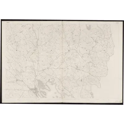 1835 Map of Monaghan - Sheet 20, 1862 Print