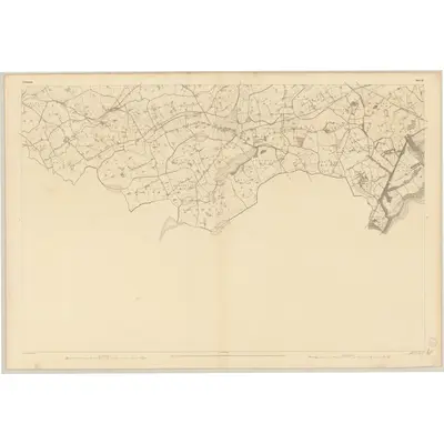 1835 Map of Monaghan - Sheet 22, 1836 Print