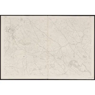 1835 Map of Monaghan - Sheet 24, 1863 Print