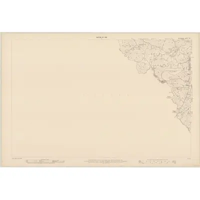 1908 Map of Monaghan - Sheet 26, 1910 Print