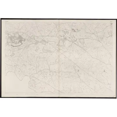 1835 Map of Monaghan - Sheet 27, 1862 Print