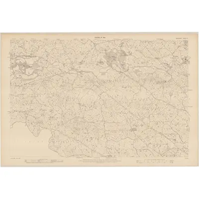 1908 Map of Monaghan - Sheet 27, 1910 Print