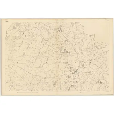 1835 Map of Monaghan - Sheet 3, 1837 Print