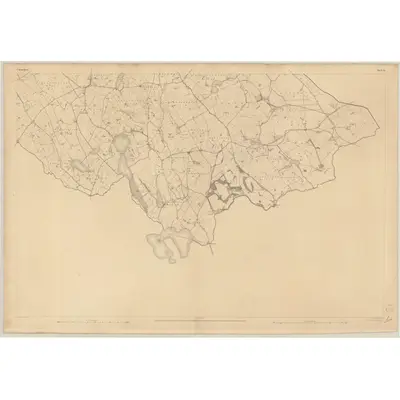 1835 Map of Monaghan - Sheet 34, 1837 Print