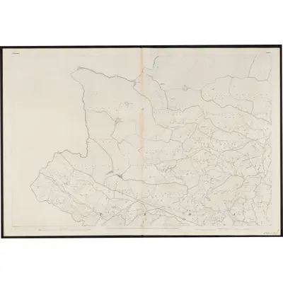 1834 Map of Monaghan - Sheet 5, 1861 Print