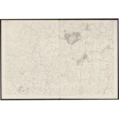 1834 Map of Monaghan - Sheet 6, 1858 Print