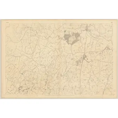 1835 Map of Monaghan - Sheet 6, 1837 Print
