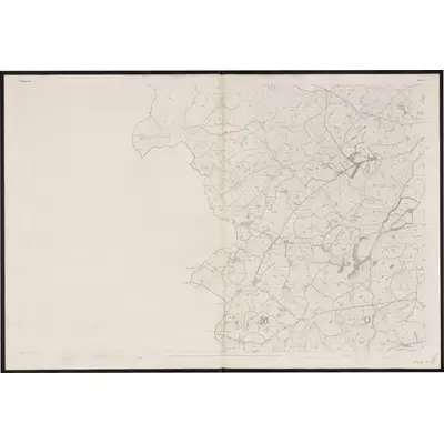 1833 Map of Monaghan - Sheet 8, 1863 Print