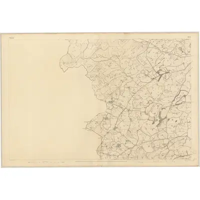 1834 Map of Monaghan - Sheet 8, 1837 Print