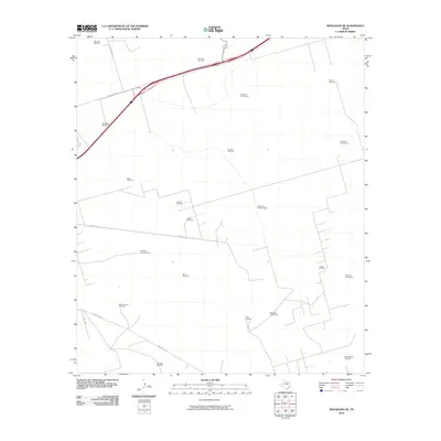 2010 Map of Monahans SE, 2010 Print