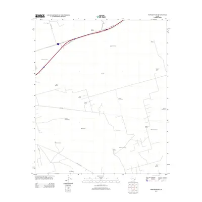2012 Map of Monahans SE, 2012 Print