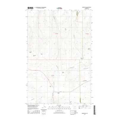 2017 Map of Monarch NE, 2017 Print