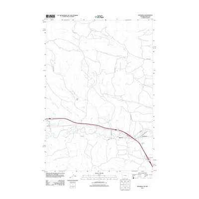2012 Map of Monarch, 2012 Print