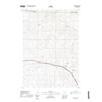 2017 Map of Monarch, 2017 Print