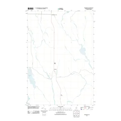 2011 Map of Monarda, 2011 Print