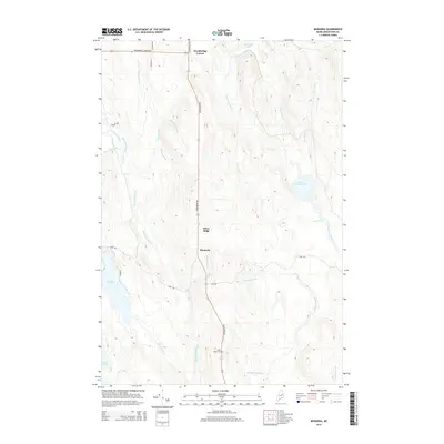 2014 Map of Monarda, 2014 Print