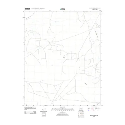 2010 Map of Moncisco Wash, 2010 Print