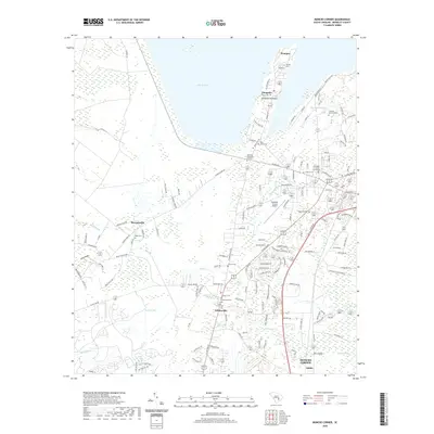 2020 Map of Moncks Corner, 2020 Print