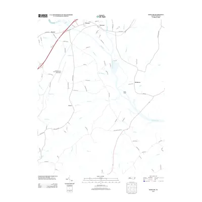 2013 Map of Moncure, 2013 Print