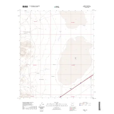 2023 Map of Mondel, 2023 Print