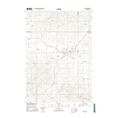 2015 Map of Mondovi, 2015 Print