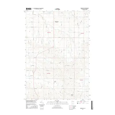 2015 Map of Mondovi NE, 2015 Print