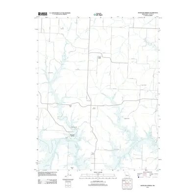 2011 Map of Monegaw Springs, 2011 Print