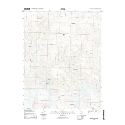 2015 Map of Monegaw Springs, 2015 Print