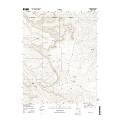 2013 Map of Monero, 2013 Print