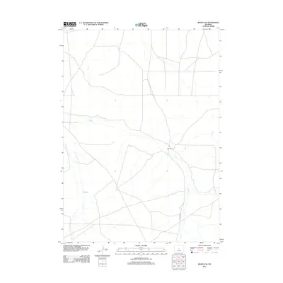 2012 Map of Moneta SE, 2012 Print