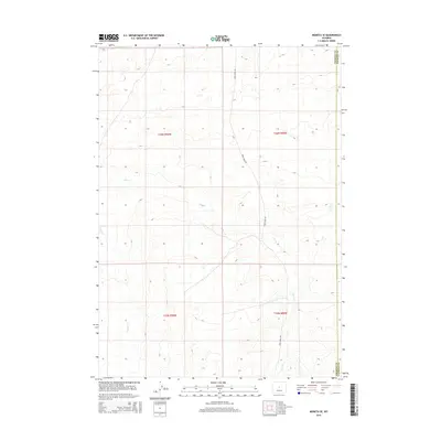 2015 Map of Moneta SE, 2015 Print