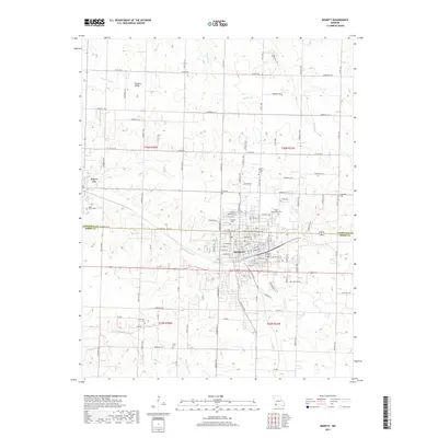 2017 Map of Monett, 2017 Print