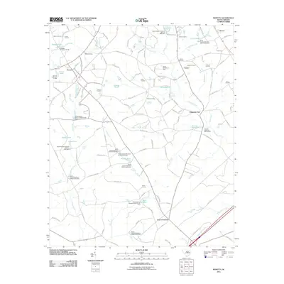 2011 Map of Monetta, 2011 Print
