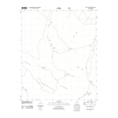 2011 Map of Monica Saddle, 2011 Print
