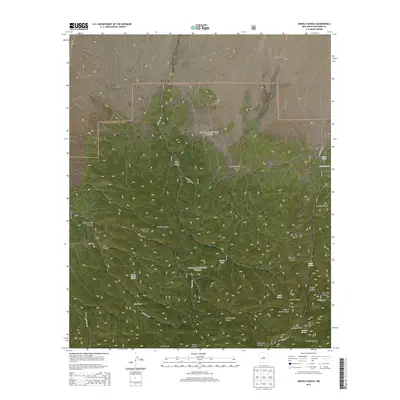 2013 Map of Monica Saddle, 2013 Print