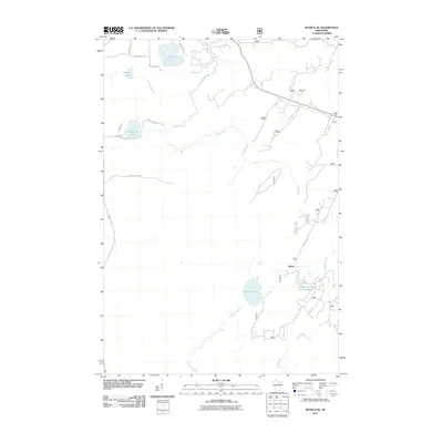 2011 Map of Monico NE, 2011 Print