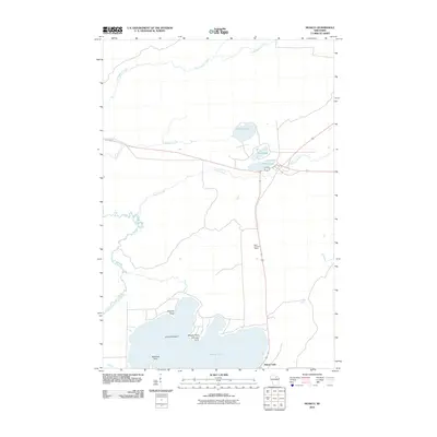 2010 Map of Monico, 2010 Print