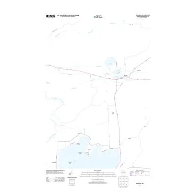 2013 Map of Monico, 2013 Print