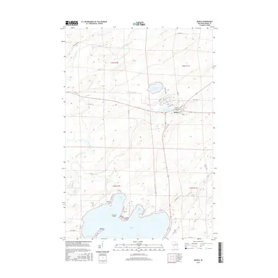 2015 Map of Monico, 2015 Print