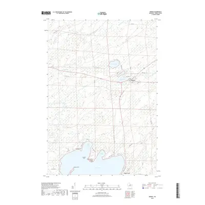 2018 Map of Monico, 2018 Print