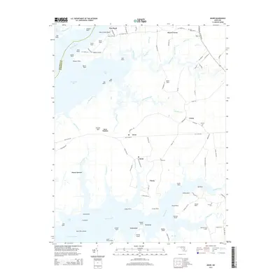 2014 Map of Monie, 2014 Print